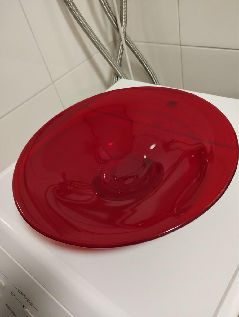 Vintage jaren tachtig Schott Zwiesel kristallen fruitschaal, Ophalen of Verzenden