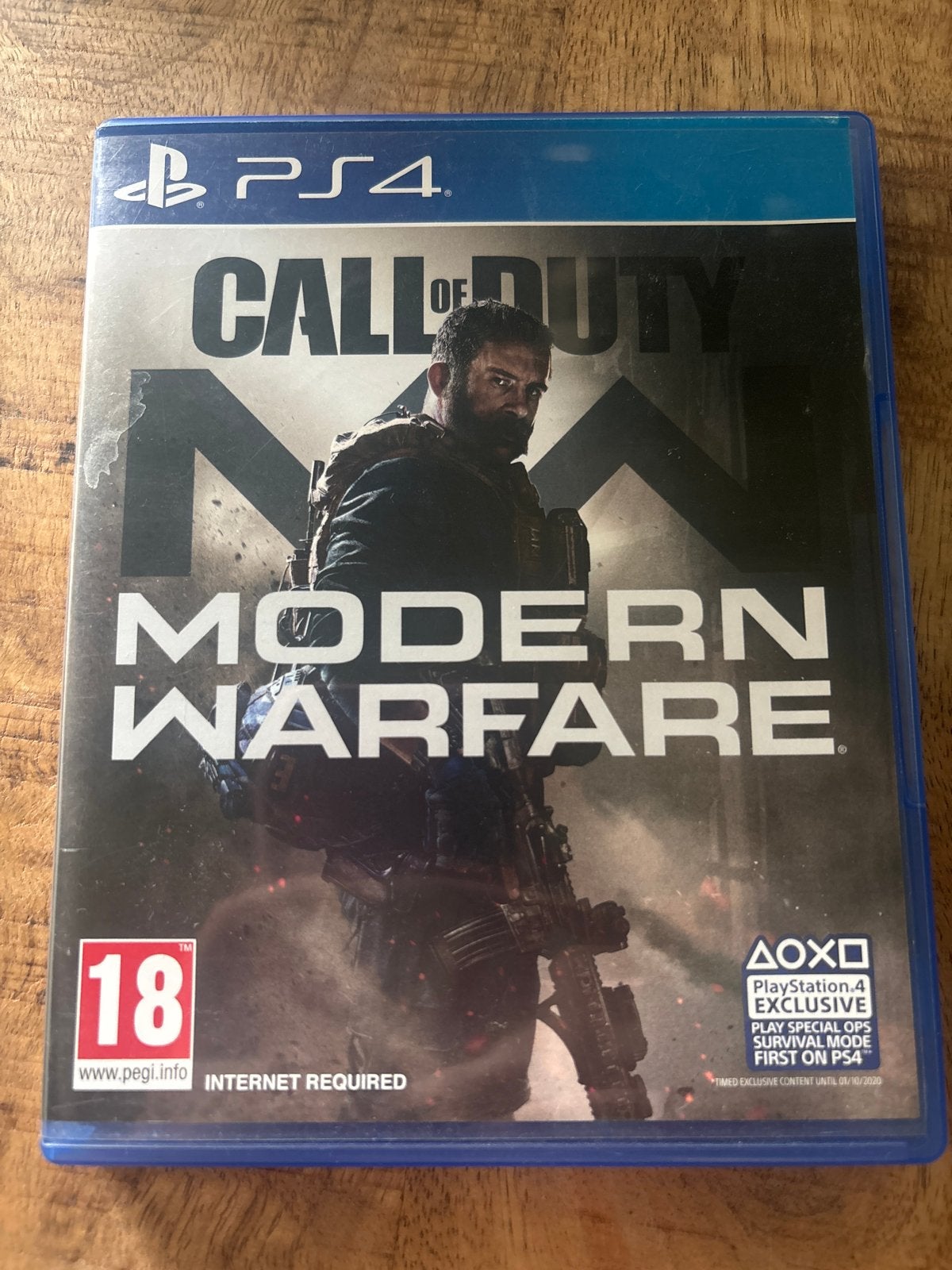 Call of Duty Modern Warfare PS4 - Zo goed als nieuw, Spelcomputers en Games, Games | Sony PlayStation 4, Online, Vanaf 18 jaar