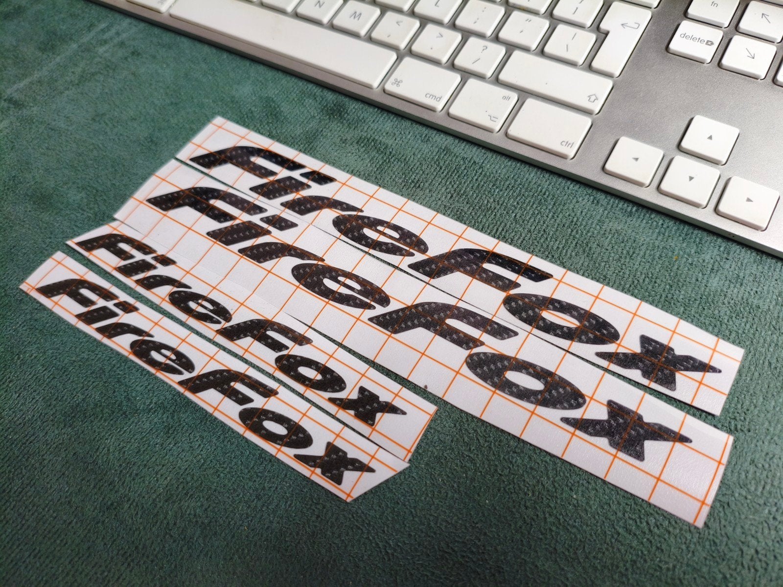 Malaguti Firefox F15 Carbon 6D Vinyl Stickers., Fietsen en Brommers, Brommeronderdelen | Scooters, Verzenden, Nieuw