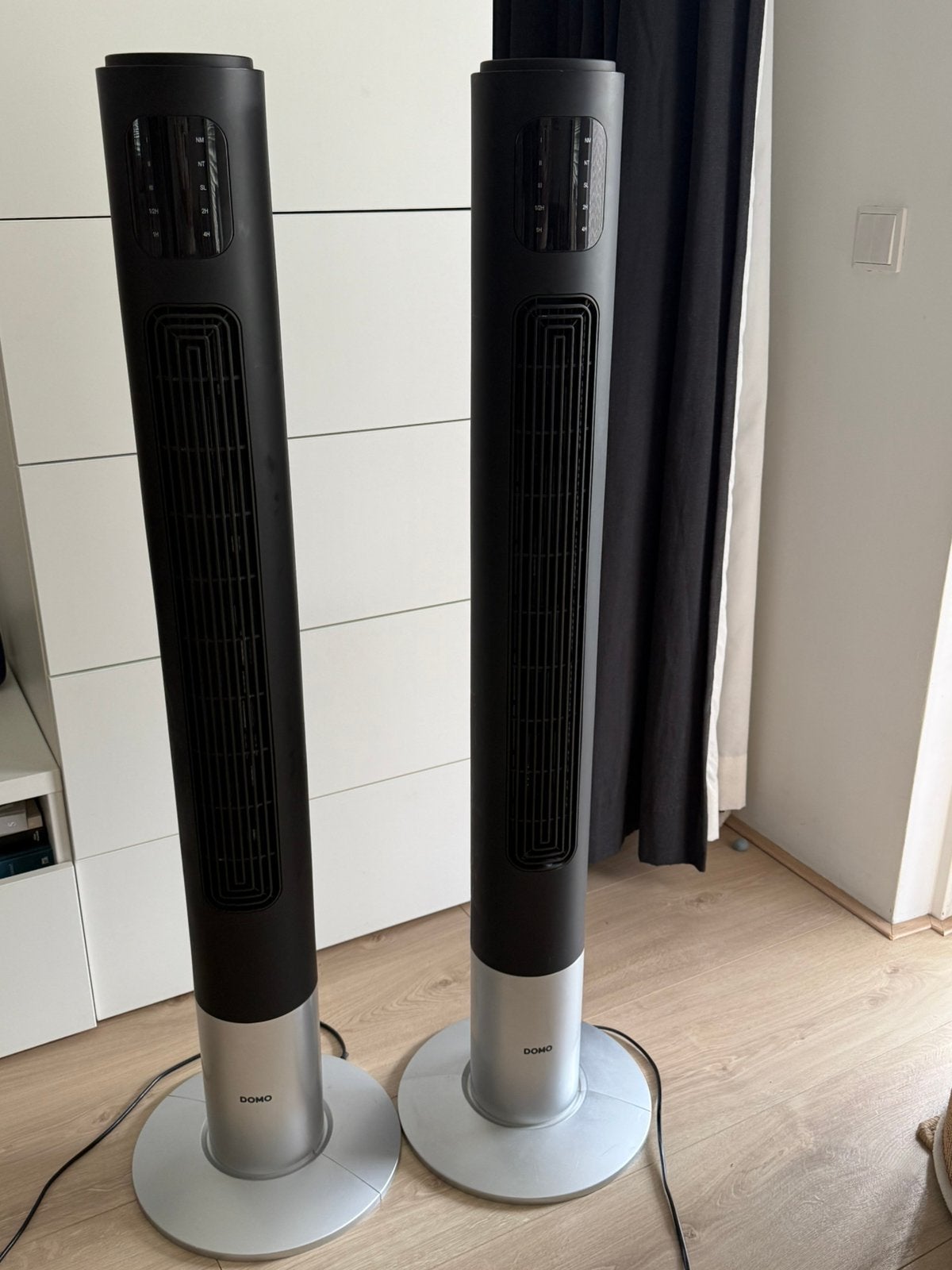 Ventilatie toren, ventilator 2x Domo DO8123, Ophalen, Ventilator met afstandsbediening, Gebruikt, Torenventilator