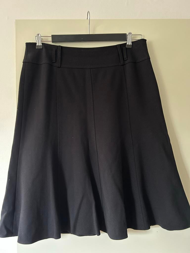 Gerry Weber Zwarte A-lijn Rok Maat 44, Zwart, Maat 42/44 (L), Ophalen of Verzenden, Zo goed als nieuw