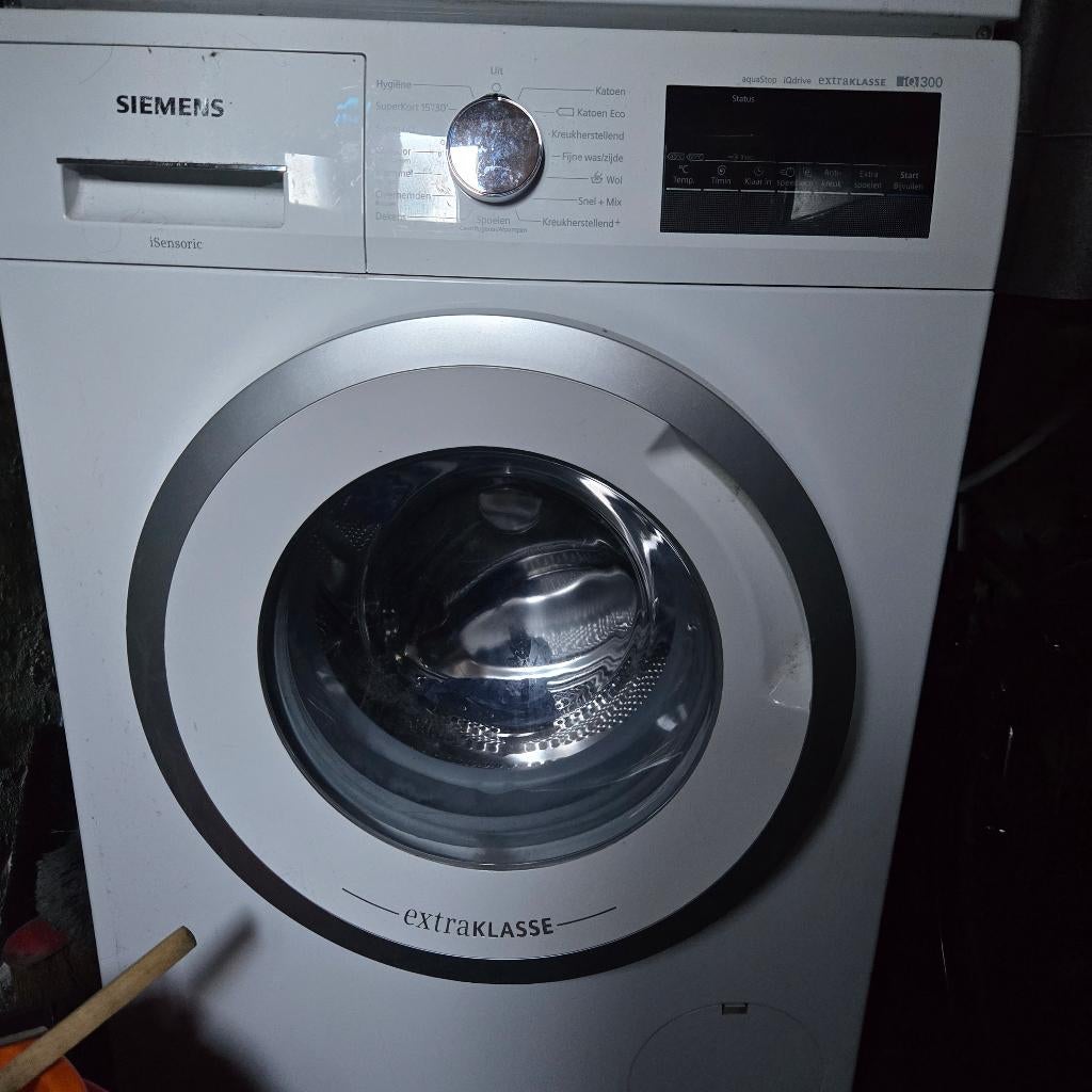 Wasmachine/droger, Ophalen