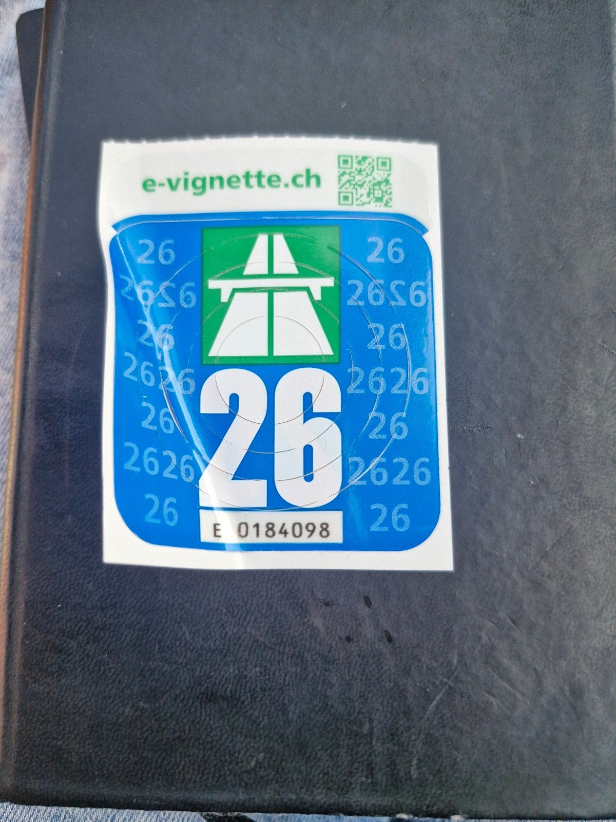 Autovignet Zwitserland, Eén persoon