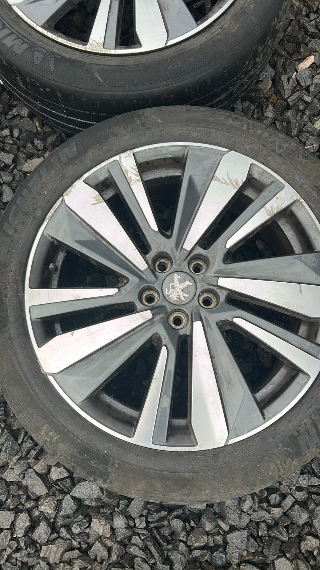 Peugeot 3008 lichtmetalen velgen 205/55/R19, Ophalen, Gebruikt