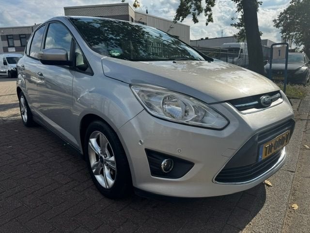 Ford C-MAX 1.0 125pk Titanium Airco,Cruisecontrol,Stoelverwa, Auto's, Voorwielaandrijving, Euro 5, Stof, Gebruikt
