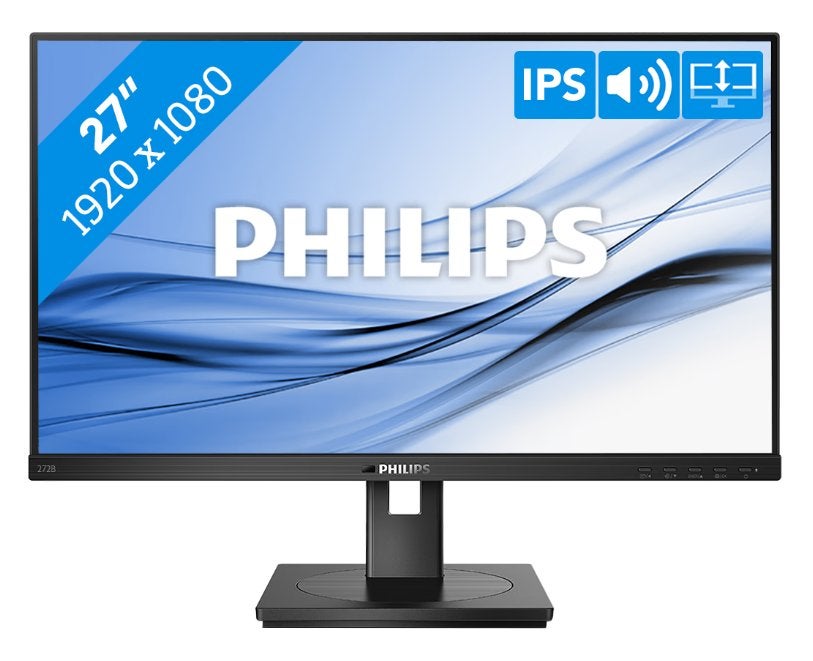 Philips 272B1G - 27 inch Full HD monitor, Computers en Software, Ophalen, Ingebouwde speakers, Philips, Full HD