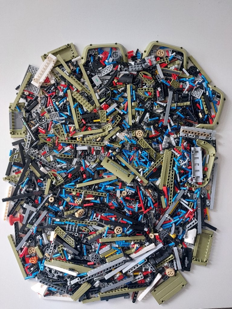 veel onderdelen technic Lego, Lego, Ophalen of Verzenden, Zo goed als nieuw, Technic