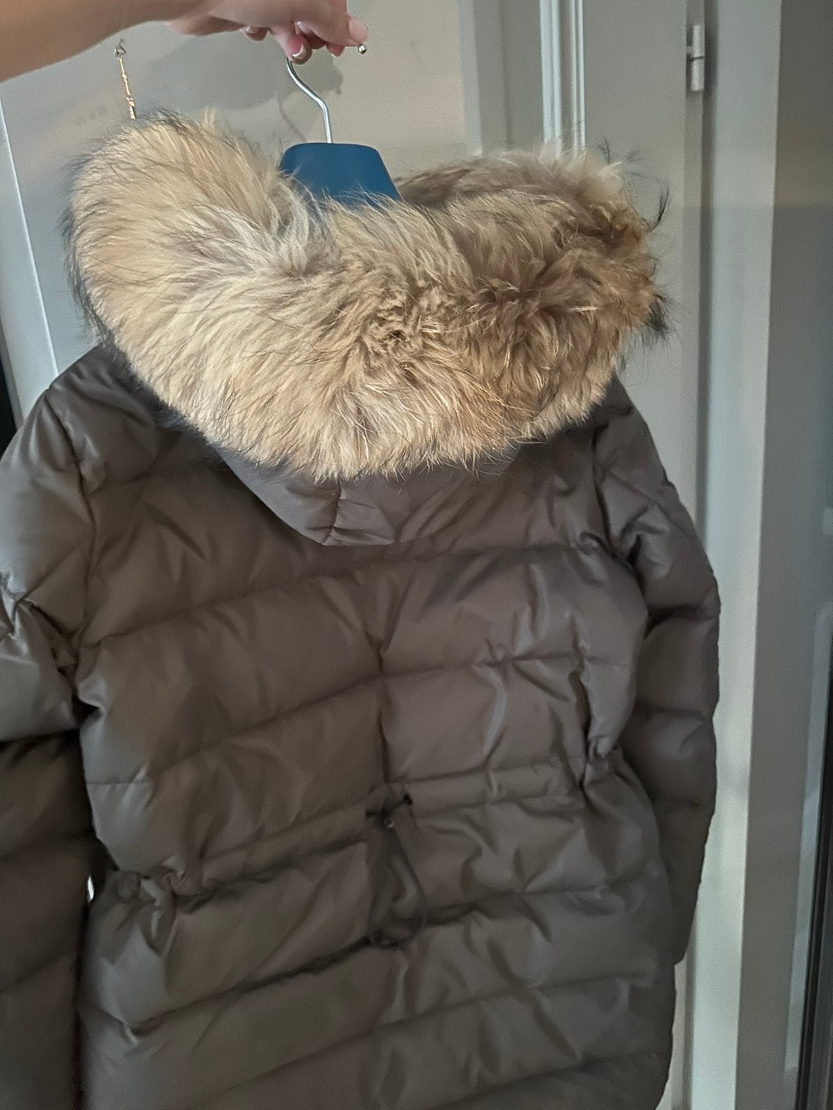 Moncler jas danss, Kleding | Dames, Jassen | Winter, Verzenden, Gedragen, Maat 38/40 (M), Groen
