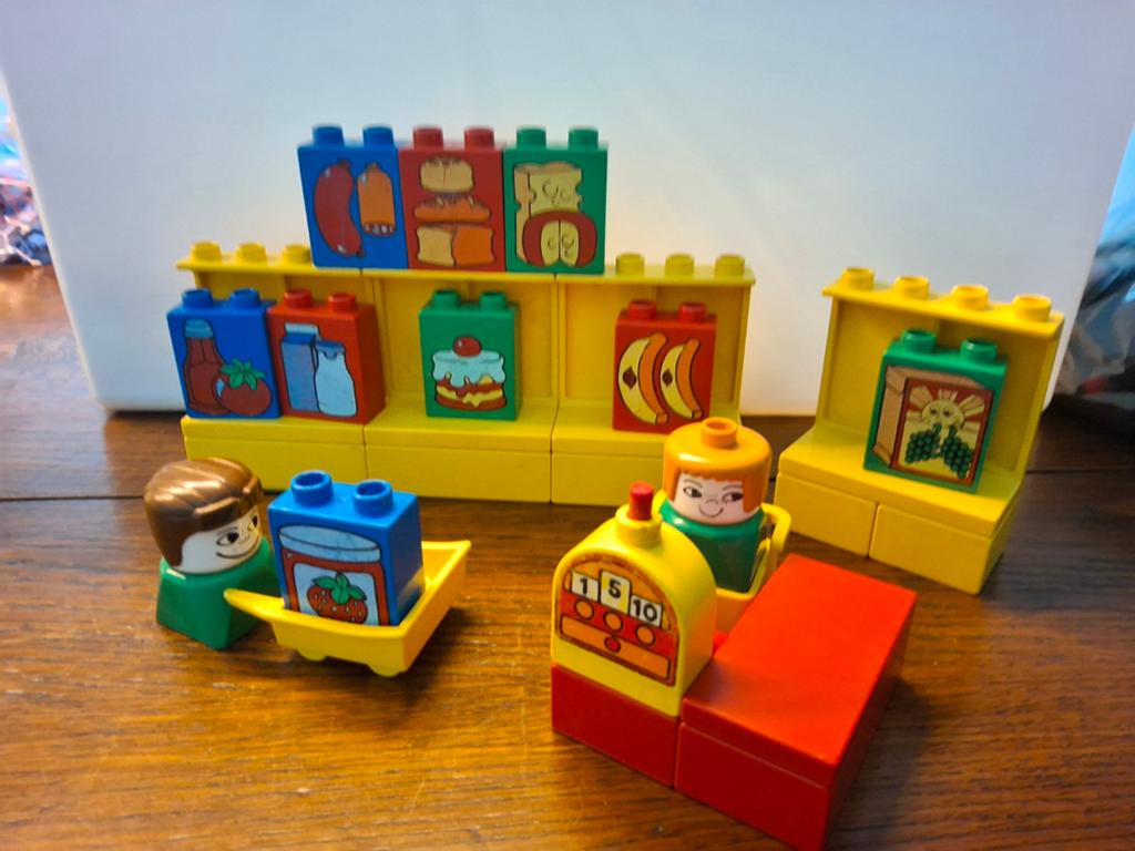 LEGO DUPLO " BOODSCHAPPEN DOEN, Ophalen of Verzenden, Zo goed als nieuw