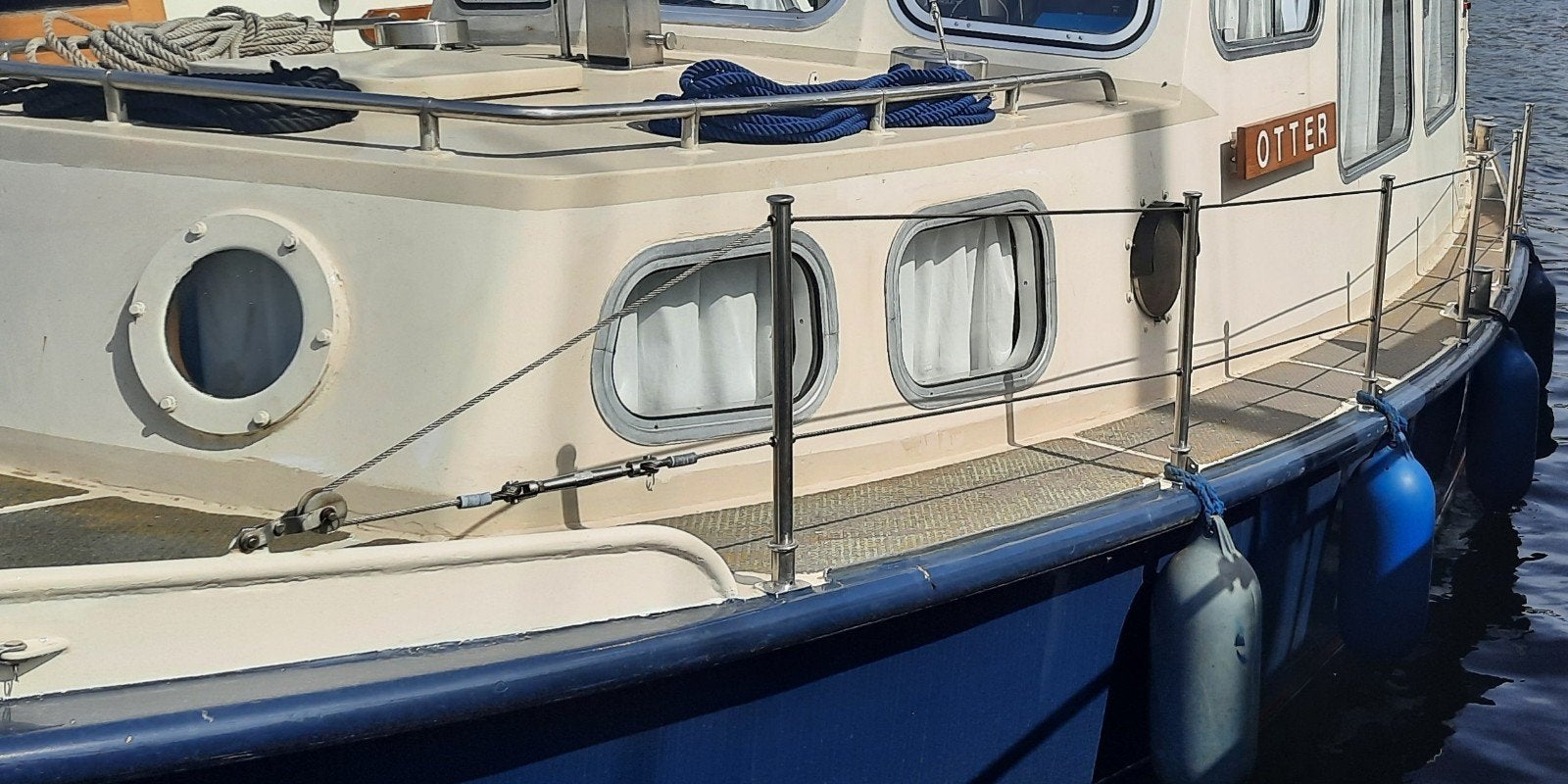 RVS Zeerailing met scepters voor zeil- of motorboot, Ophalen of Verzenden
