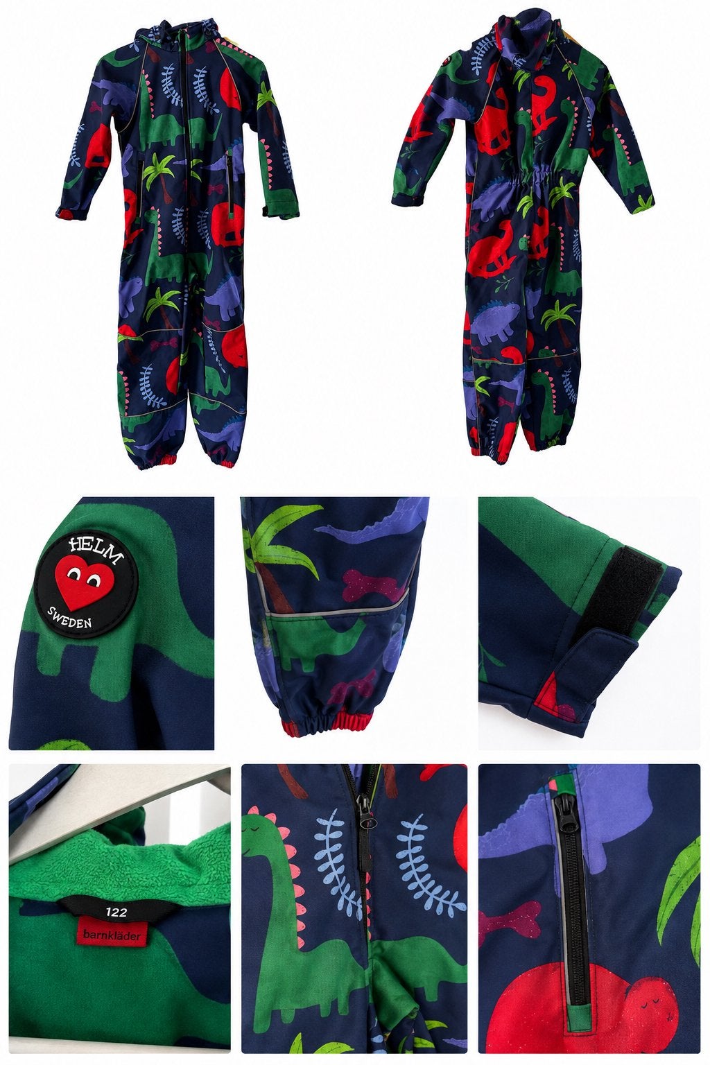 iELM SOFTSHELL pak met dinoprint - maat 122 unisex, Ophalen of Verzenden, Gebruikt, Jongen of Meisje, Overige typen
