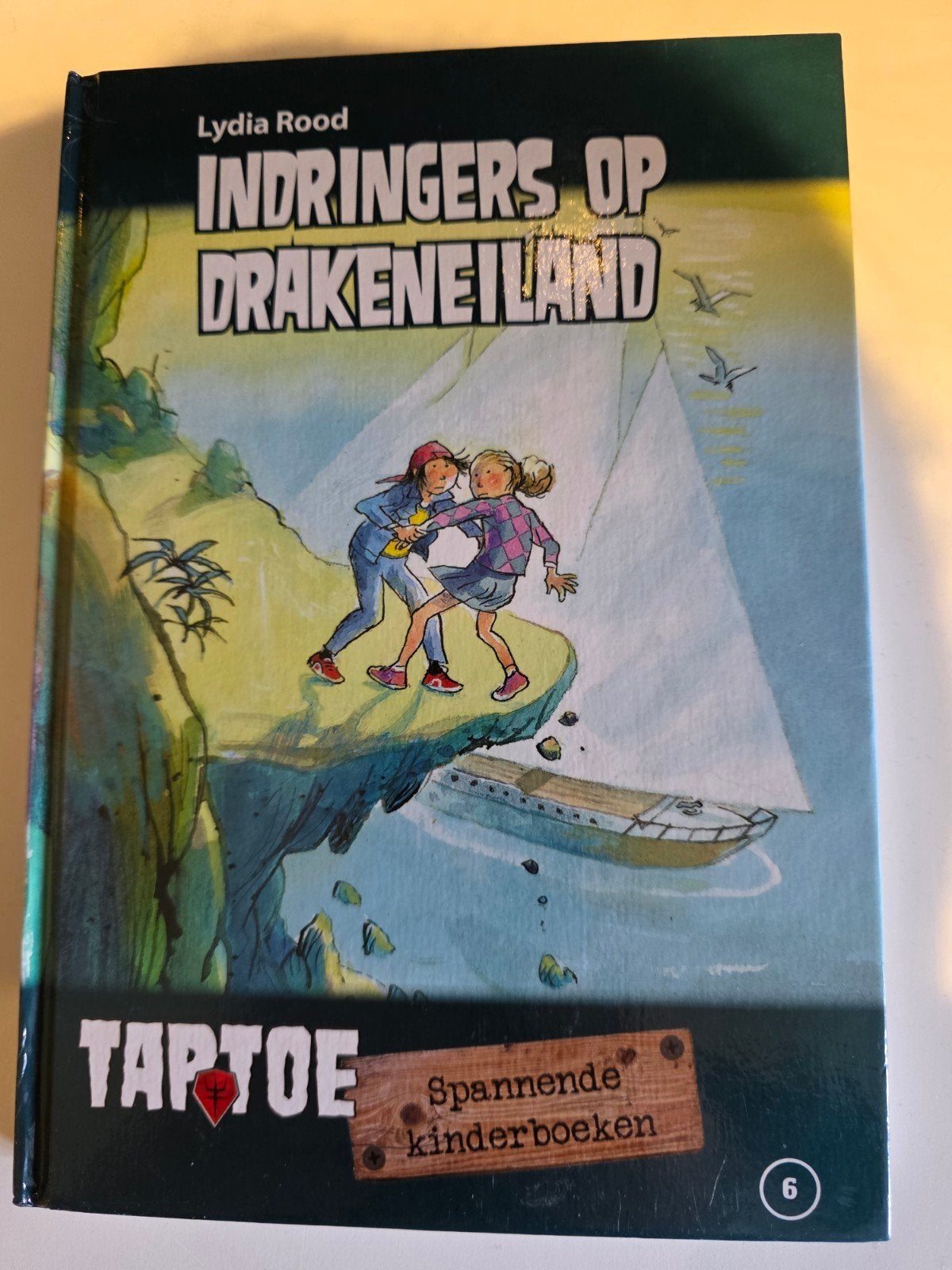 Lydia Rood - indringers op drakeneiland, Ophalen of Verzenden, Zo goed als nieuw, Lydia Rood, Fictie algemeen