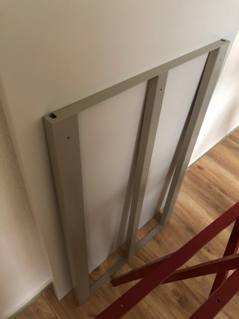 hay loop stand support grijs voor 160 cm, Huis en Inrichting, Tafels | Eettafels, Ophalen, 150 tot 200 cm, Zo goed als nieuw, 150 tot 200 cm