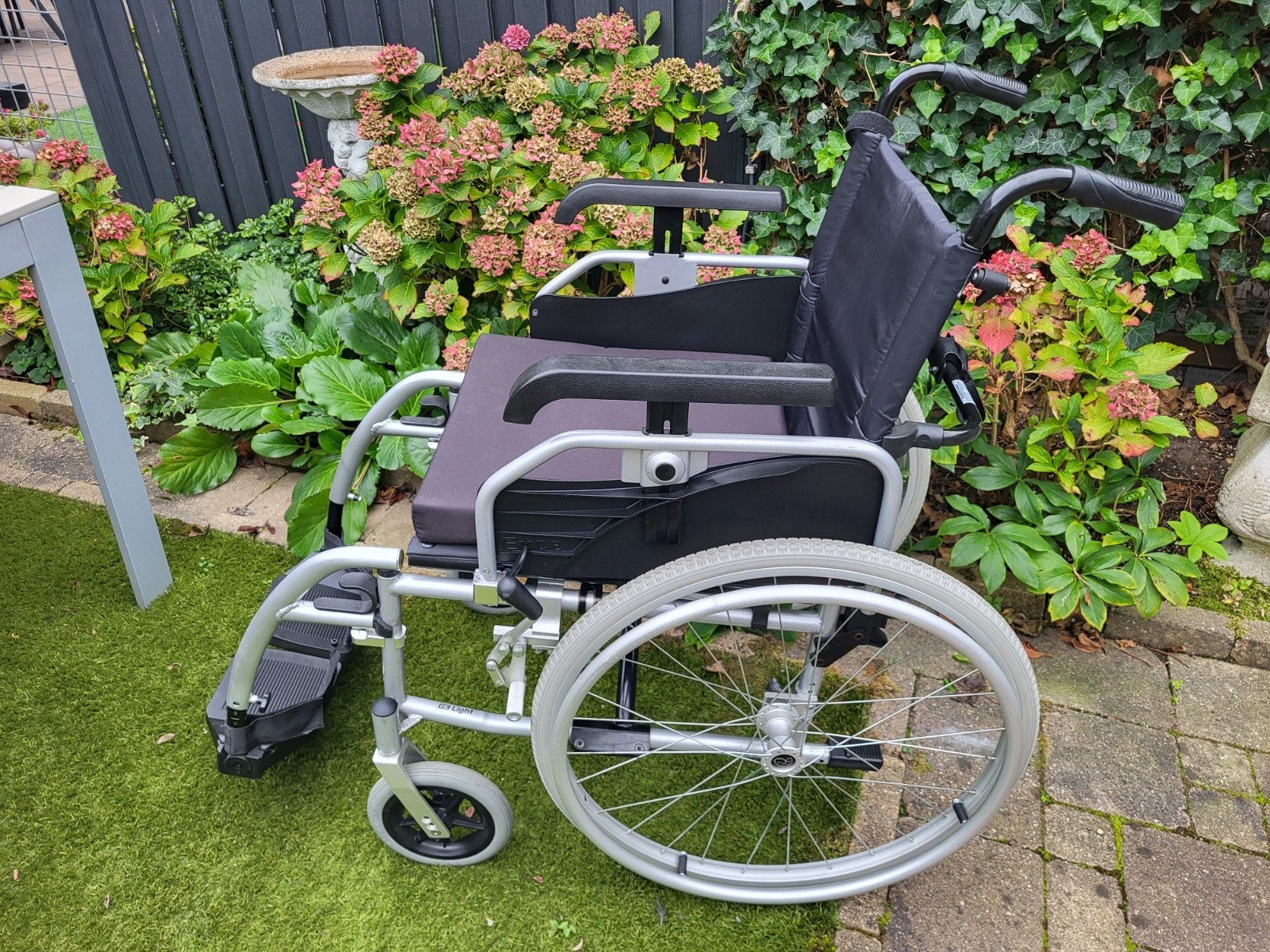 Inklapbare rolstoel, Ophalen, Inklapbaar, Zo goed als nieuw, Handbewogen rolstoel