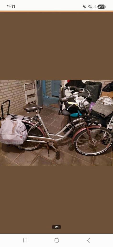 Sparta 26 inch moederfiets, Ophalen of Verzenden, Gebruikt, Sparta, Versnellingen