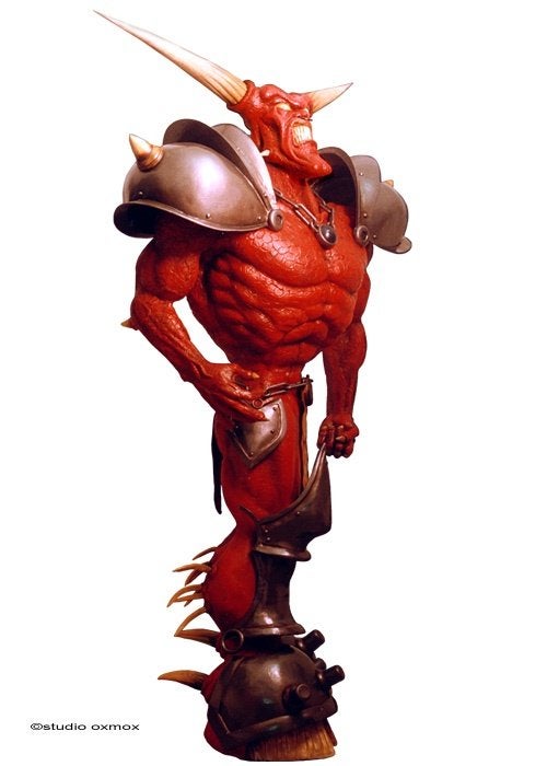Verzameling Lifesize Gaming Statues (Studio Oxmox), Ophalen, Gebruikt, Pop, Levensecht of Reborn