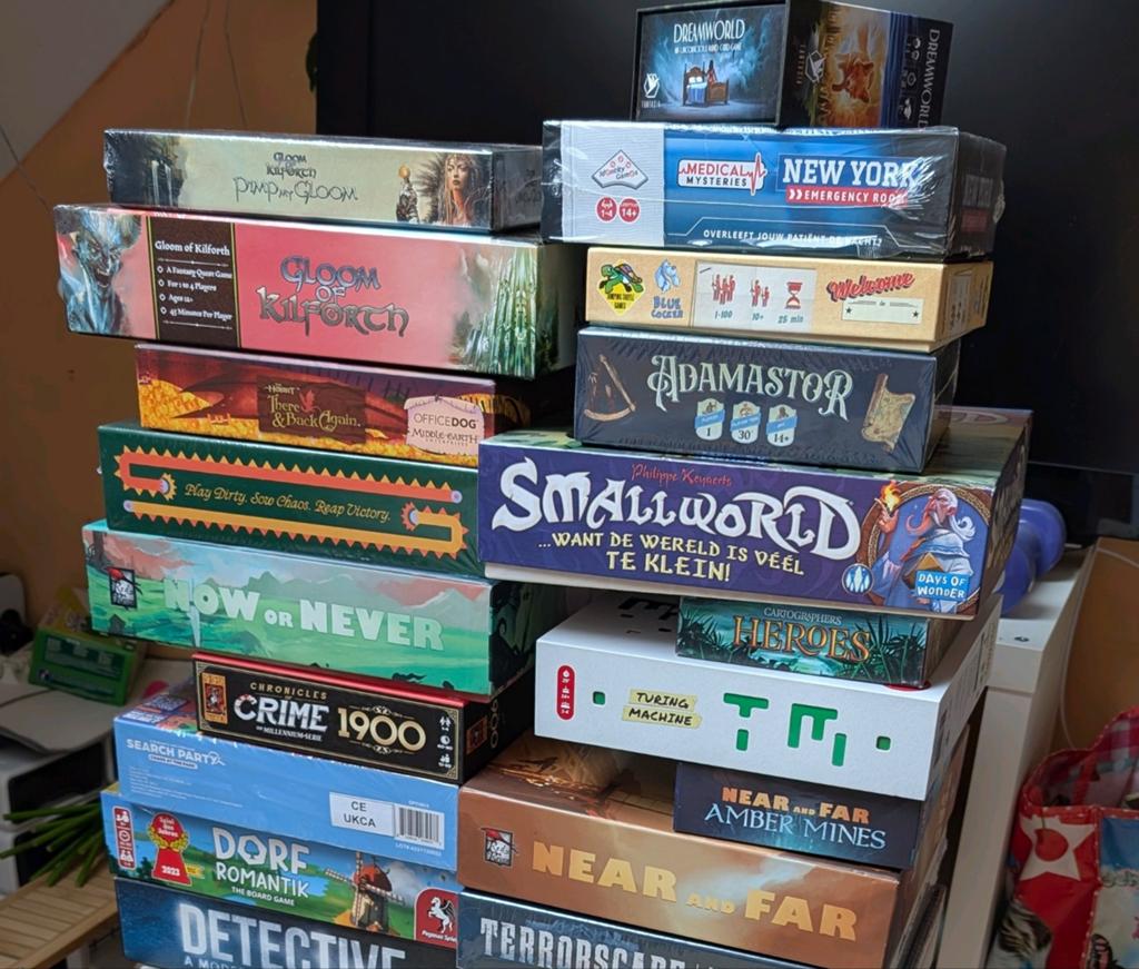 Distant skies, Small World, Terrorscape, Turing machine etc, Hobby en Vrije tijd, Gezelschapsspellen | Bordspellen, Een of twee spelers