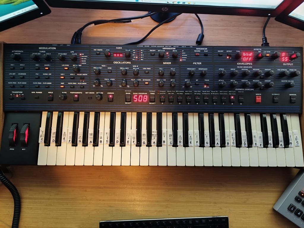 Oberheim & Sequential OB-6 Synthesizer, Muziek en Instrumenten, Ophalen of Verzenden, Zo goed als nieuw, Overige aantallen, Overige merken