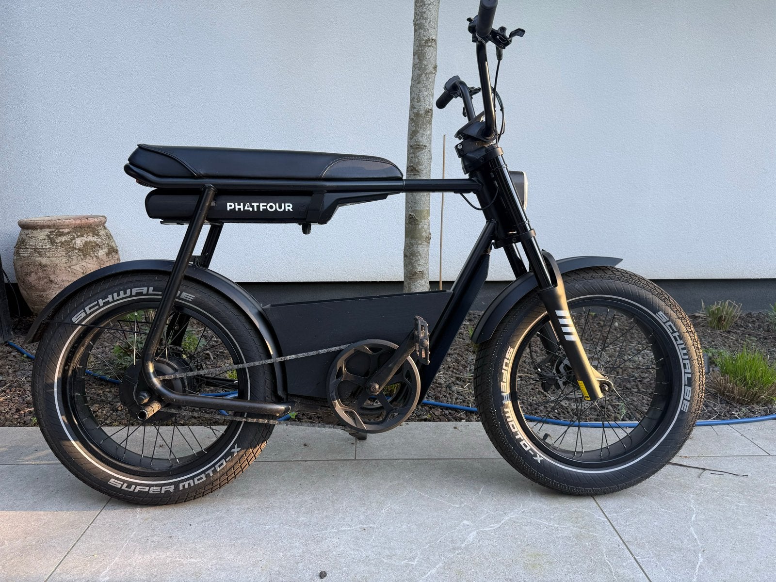 Phatfour FLXS 750Black E-bike - incl. garatie!, Zo goed als nieuw, 59 cm of meer, 50 km per accu of meer, Ophalen