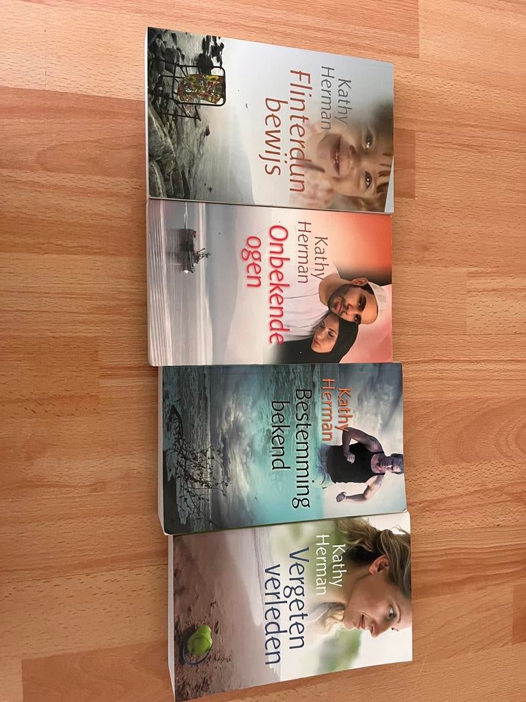 Boekenserie Seaport Kathy Herman, Ophalen of Verzenden, Gelezen, Nederland
