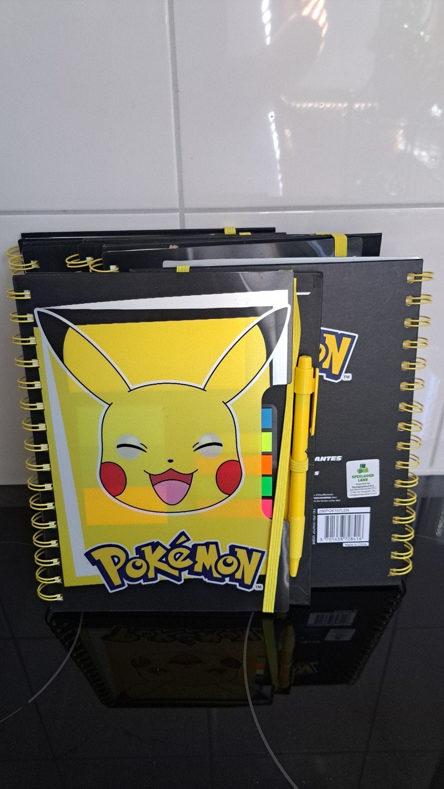11 x notitieboek met plaknotities Pokemon, Diversen, Ophalen of Verzenden, Nieuw