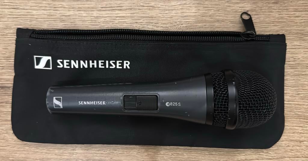 Sennheiser e825s, Ophalen of Verzenden, Gebruikt, Zangmicrofoon