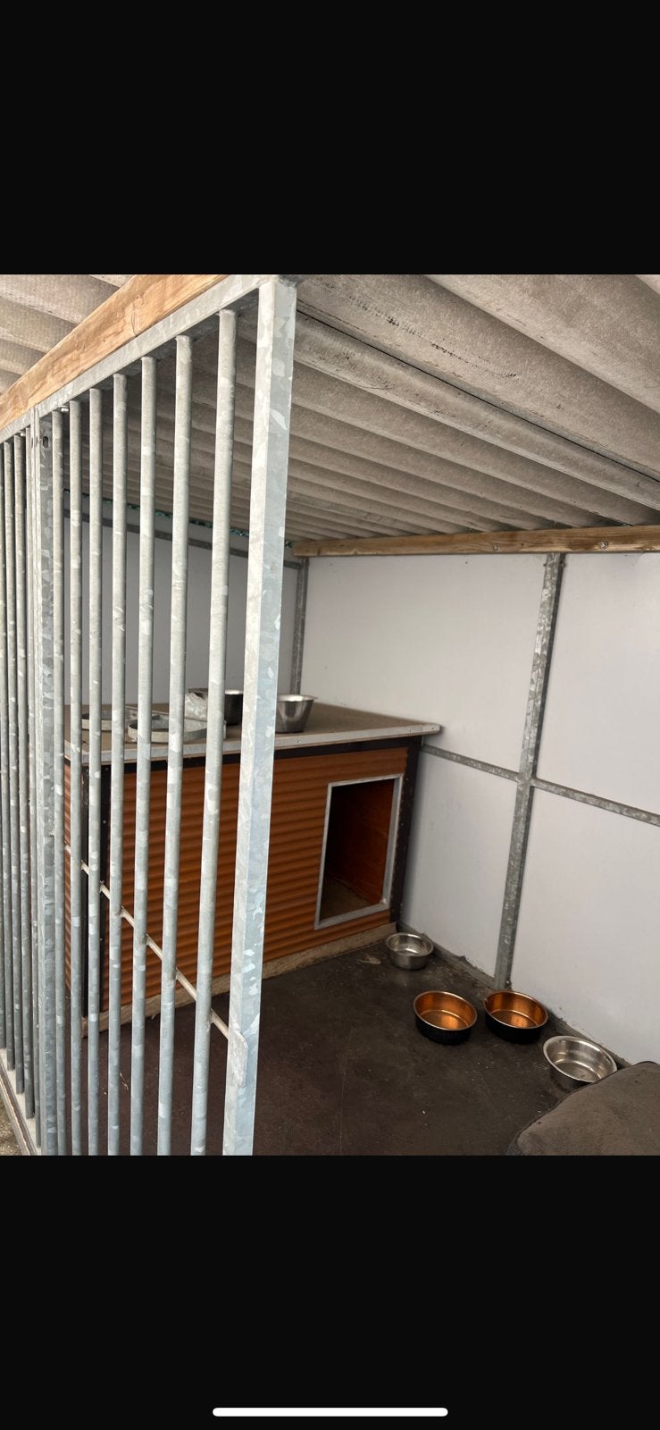 Hondenkennel, Dieren en Toebehoren, Hondenhokken, Ophalen, Zo goed als nieuw, 110 cm of meer, 100 cm of meer