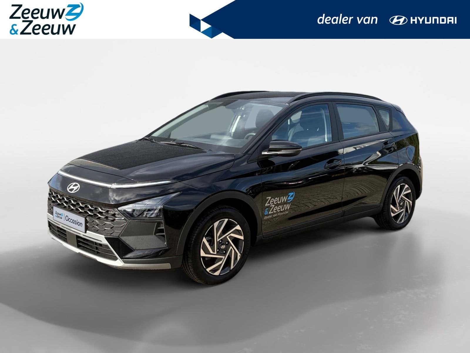 Hyundai Bayon 1.0 T-GDI Comfort | Airco | Camera | Carplay, Auto's, Voorwielaandrijving, 12 maanden, Euro 6, Zwart