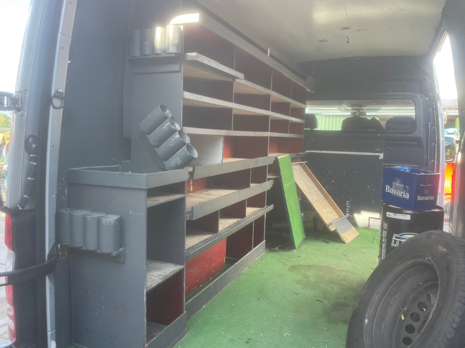 Bedrijfswagen inrichting Mercedes sprinter, Ophalen