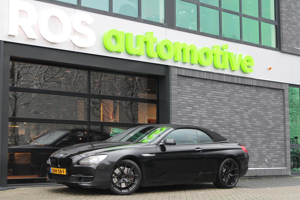 BMW 6 Serie Cabrio 650i High Executive | HUD | KEYLESS | CUS, Auto's, Automaat, Euro 5, Achterwielaandrijving, 8 cilinders