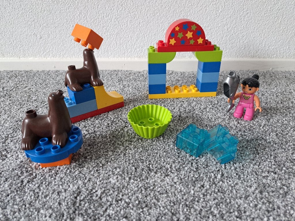 Duplo set 10503 - Circus show, Gebruikt, Compleet, Ophalen of Verzenden, Duplo