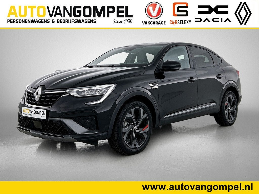 Renault Arkana E-Tech Hybrid 145PK R.S. Line RS | CAMERA | A, Auto's, Renault, Gebruikt, Zwart, 4 cilinders, Zwart