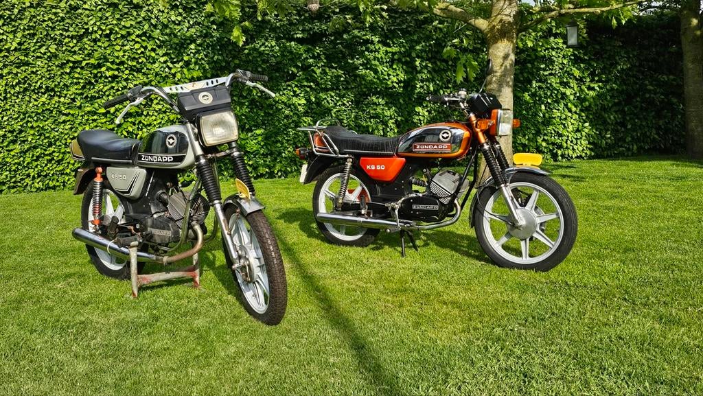 2 stuks Zundapp KS50 & GTS50, Ophalen, Gebruikt