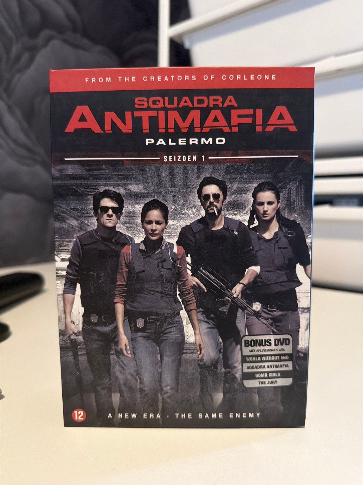Squadra Antimafia Palermo - Seizoen 1 DVD Boxset, Maffia en Misdaad, Verzenden, Nederlands, Zo goed als nieuw