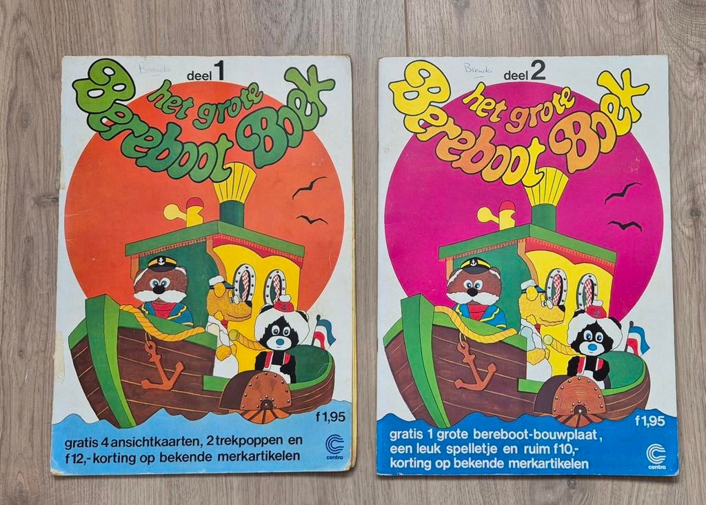 Plakplaatjes album - Bereboot - deel 1 en 2 - jaren 70, Ophalen of Verzenden, Gelezen, Lo Hartog van Banda, Plaatjesalbum