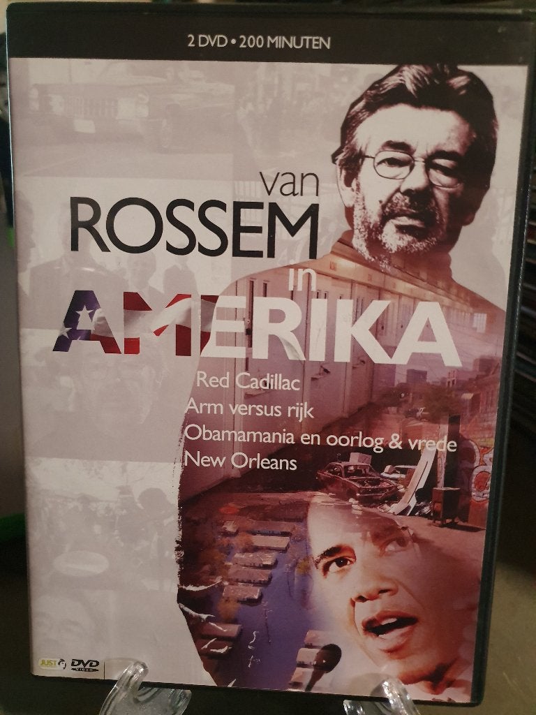 van Rossem in Amerika 2DVD, Alle leeftijden, Ophalen, Zo goed als nieuw, Stand-up of Theatershow