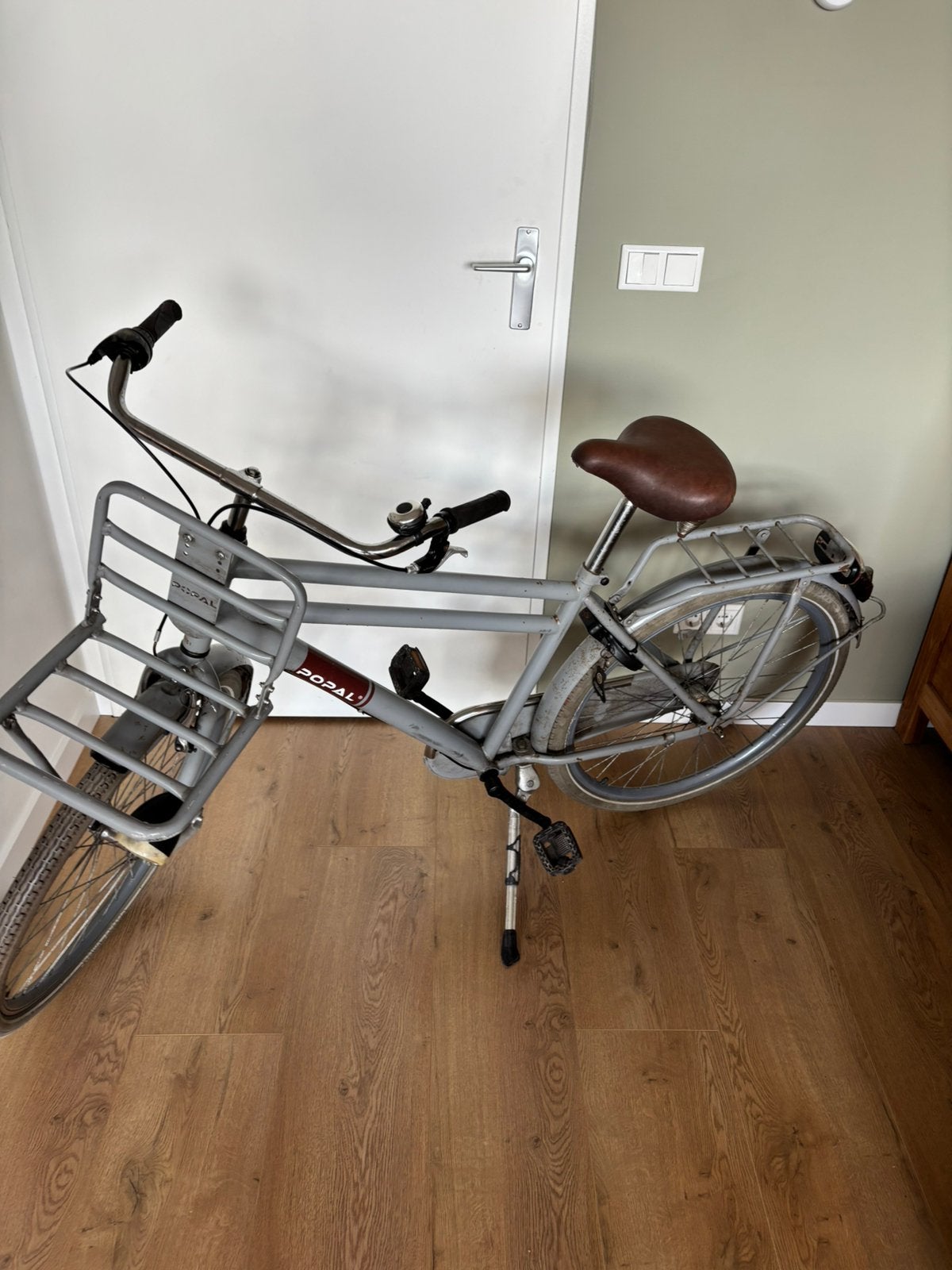 24.Inch Popal Transportfiets met Slot en werkend verlichting, Ophalen of Verzenden, Zo goed als nieuw, Aanhangfiets