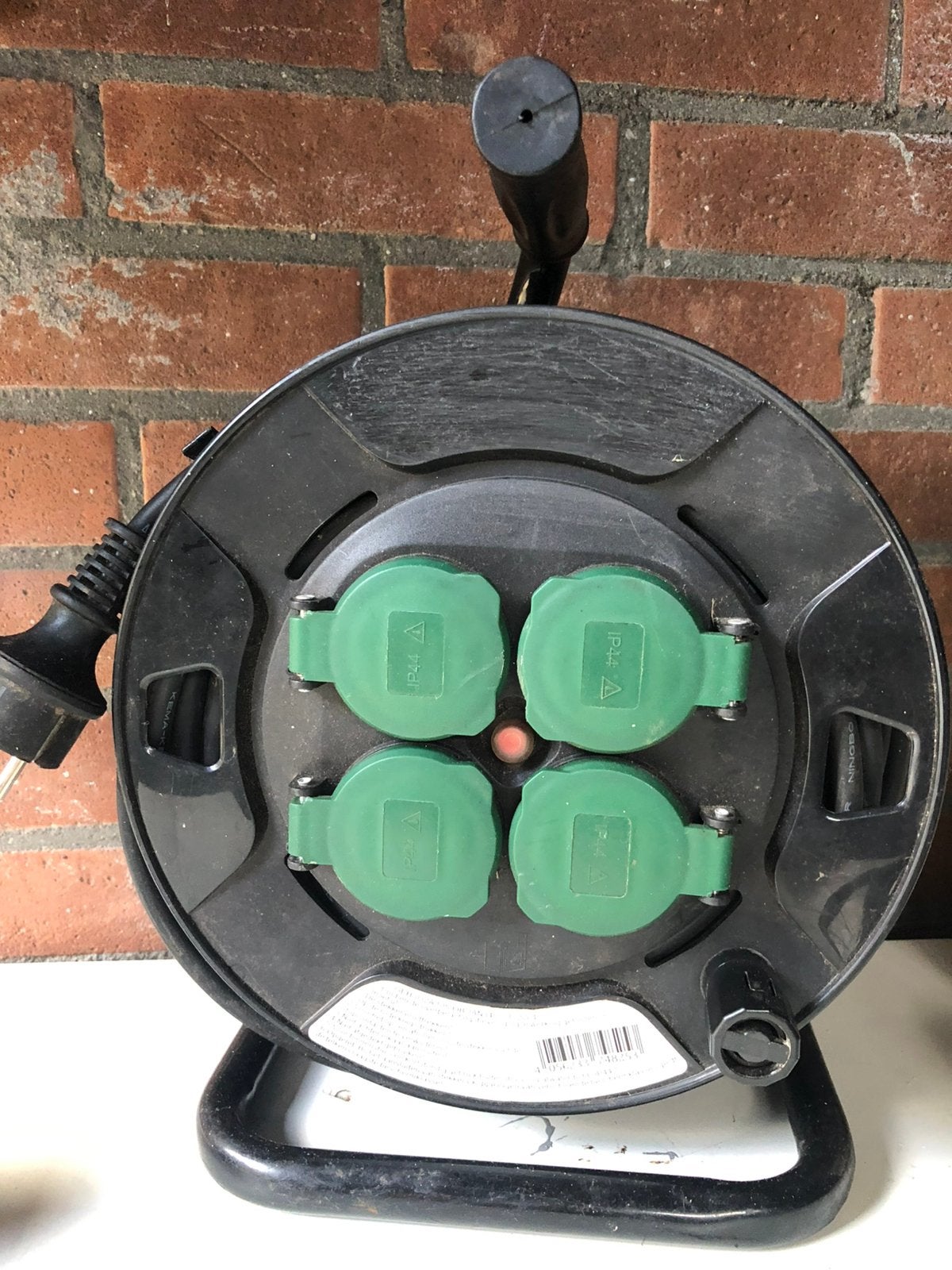 Als nieuw kabel haspel van 25 m., Ophalen, Zo goed als nieuw, Kabel of Snoer