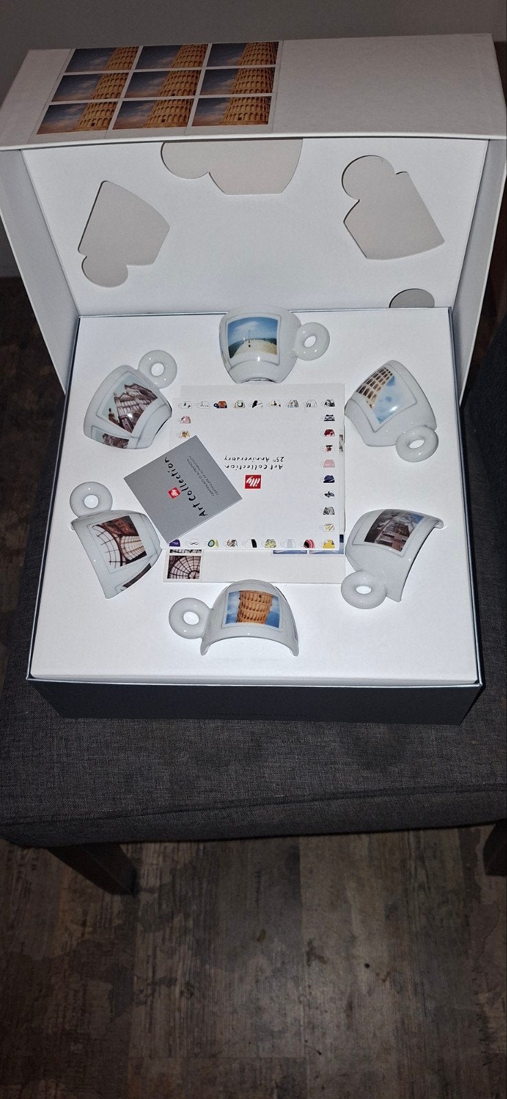 Illy Art Collection Maurizio Galimberti Espresso Kopjes, Antiek en Kunst, Ophalen of Verzenden