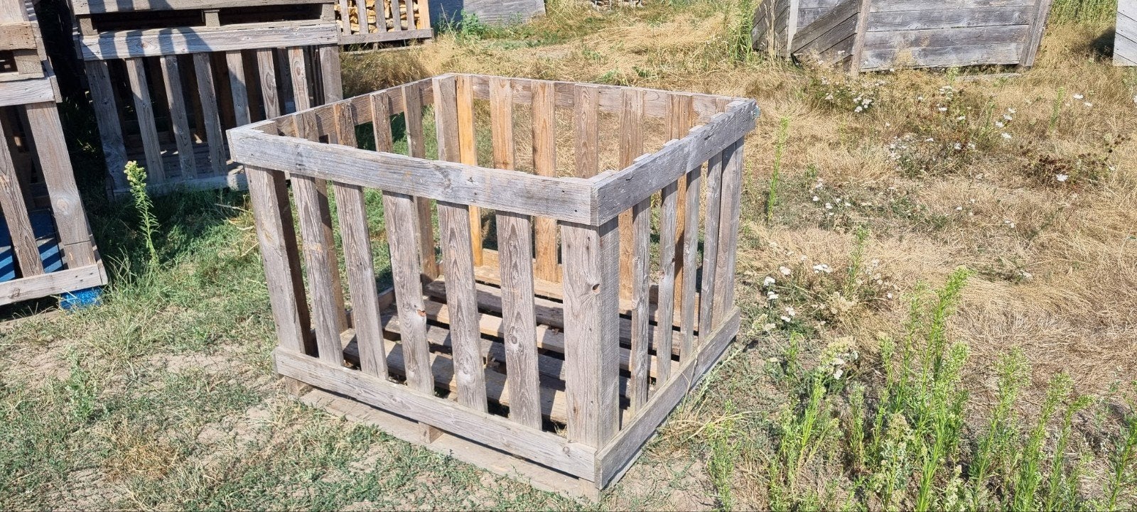 Houten kratten/ Haardhout kisten, IBC, Minder dan 3 m³, Ophalen of Verzenden, Overige houtsoorten