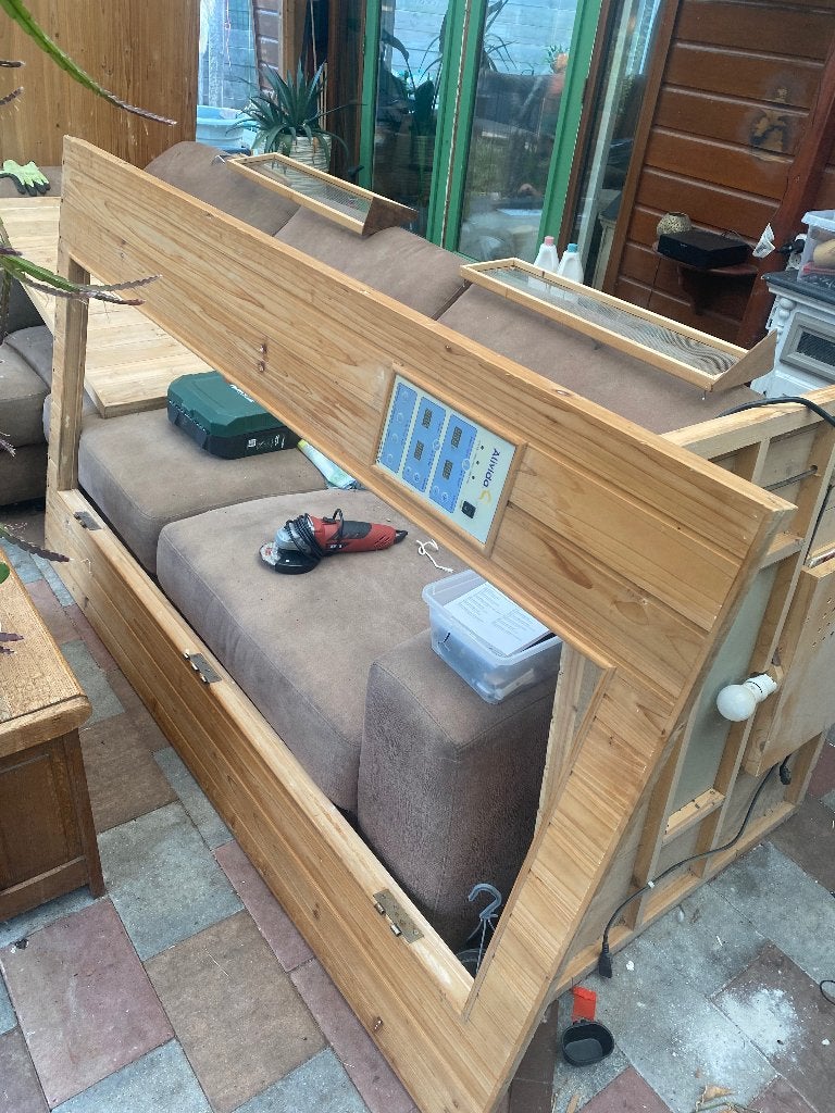 Goed werkende infrarood sauna, Ophalen, Gebruikt, Infrarood, Complete sauna