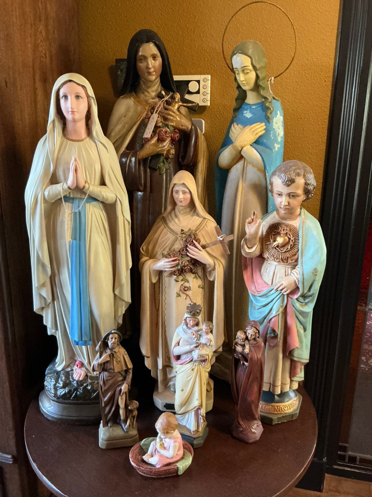 Antiek Frans kerkbeeld ❤️ Heilige Theresia van Lisieux, Ophalen