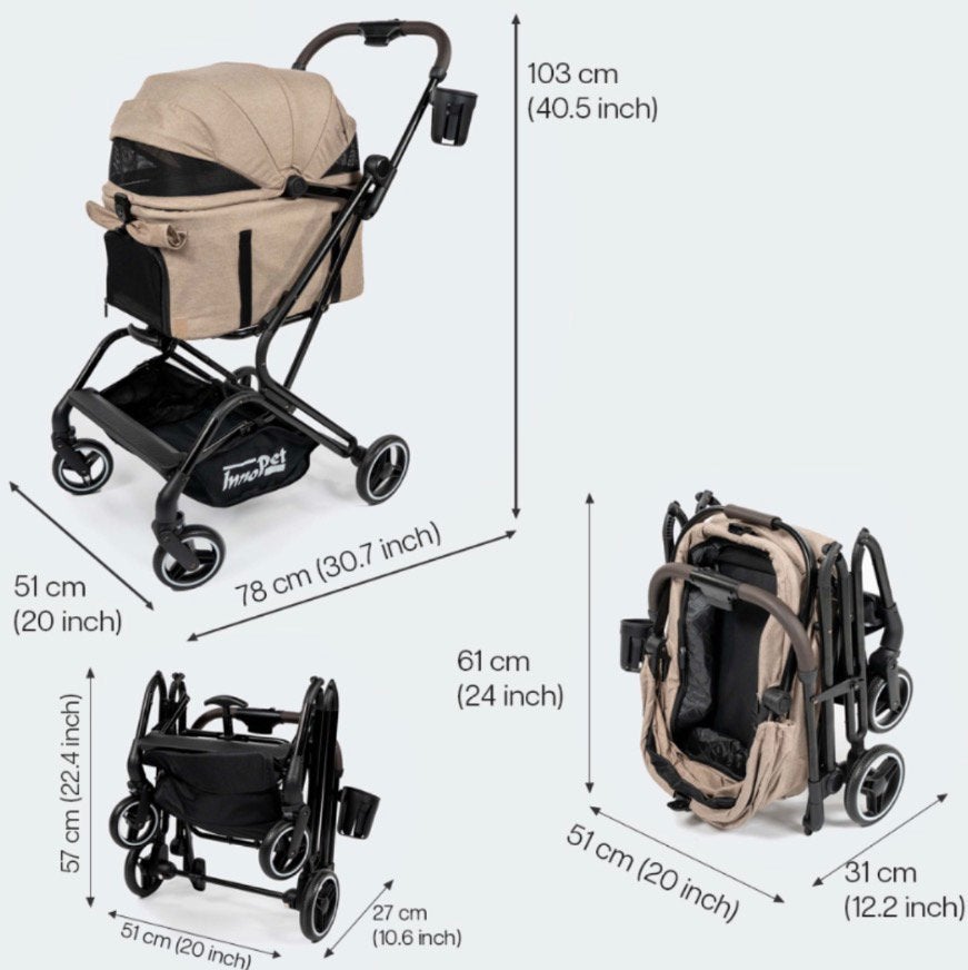Innopet nomad hondenbuggy nieuw, Dieren en Toebehoren, Innopet, Ophalen, Nieuw, Hondenbuggy
