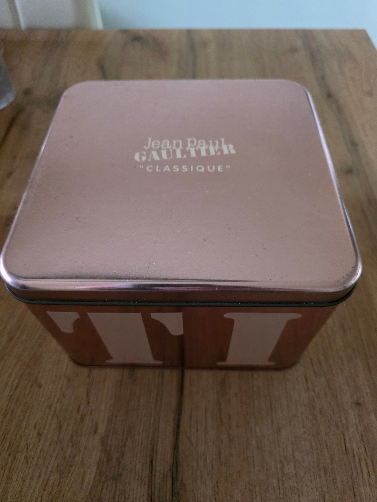 Leeg Jean Paul Gaultier Classique Blik / Opbergblik, Ophalen of Verzenden, Toebehoren