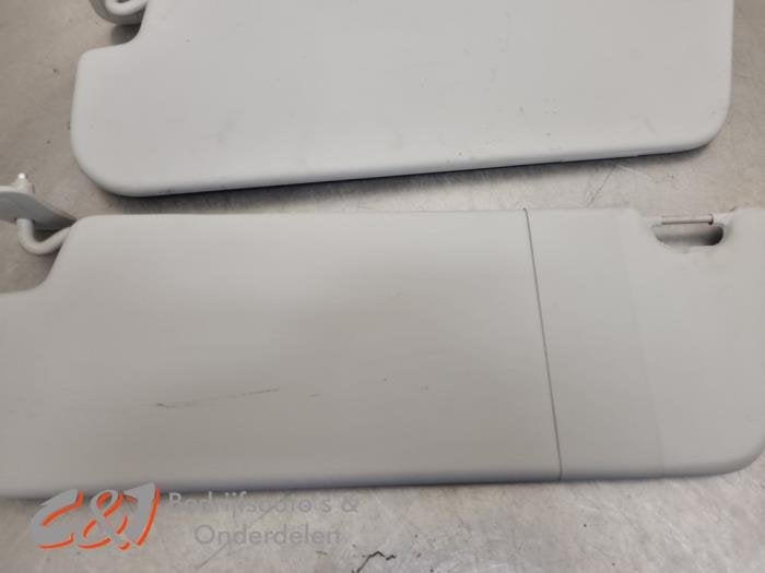 Zonneklep set van een Ford Transit Custom, Gebruikt, -, -, Ophalen of Verzenden
