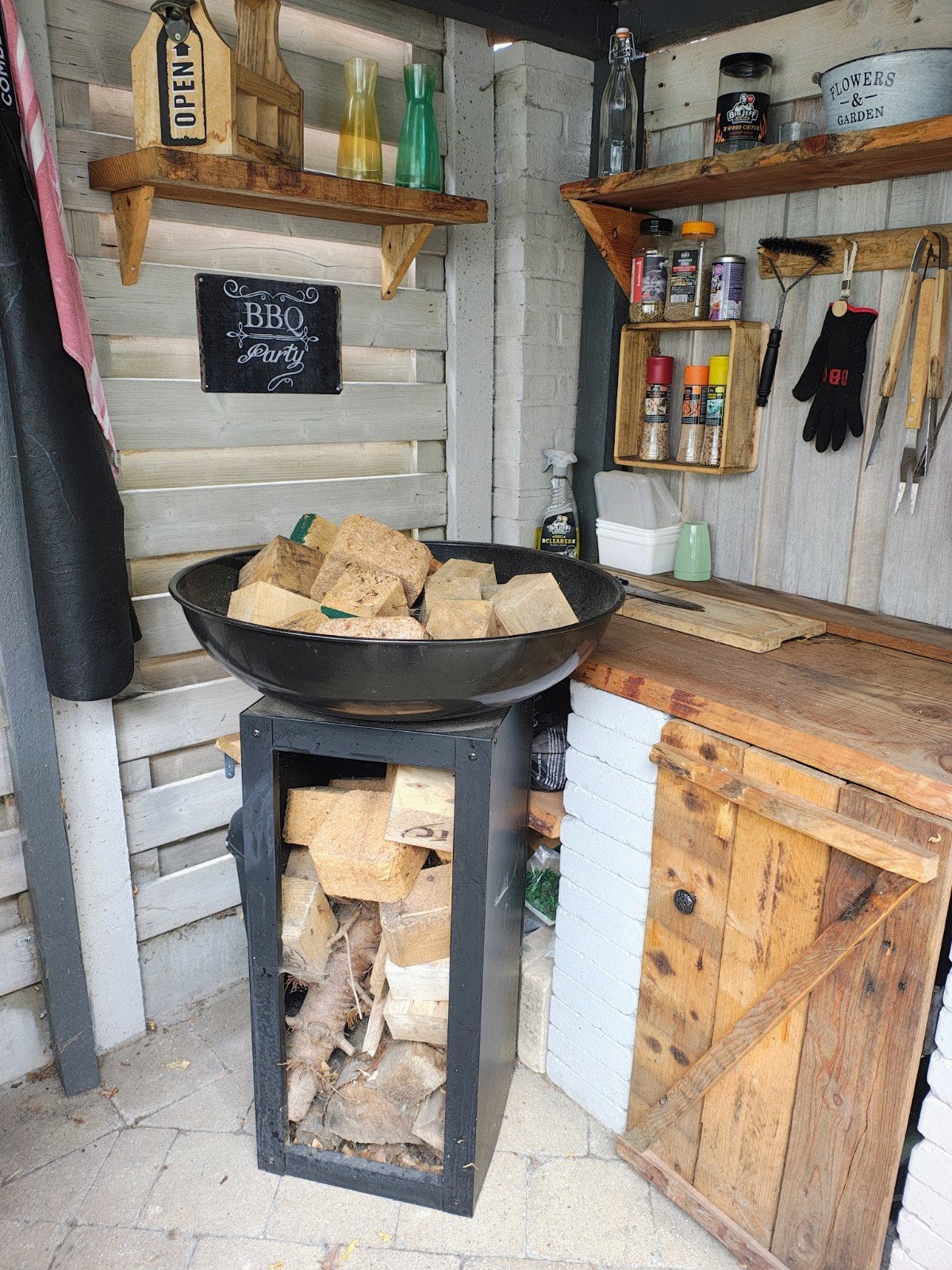 Vuurkorf / Vuurschaal / BBQ, Tuin en Terras, Vuurkorven, Ophalen, Gebruikt, Vuurkorf
