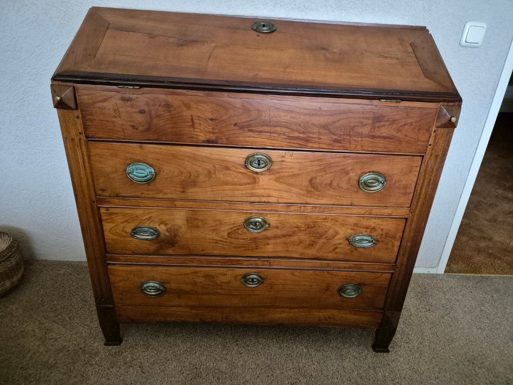 Antiek klepbureau, Antiek en Kunst, Antiek | Meubels | Kasten, Ophalen