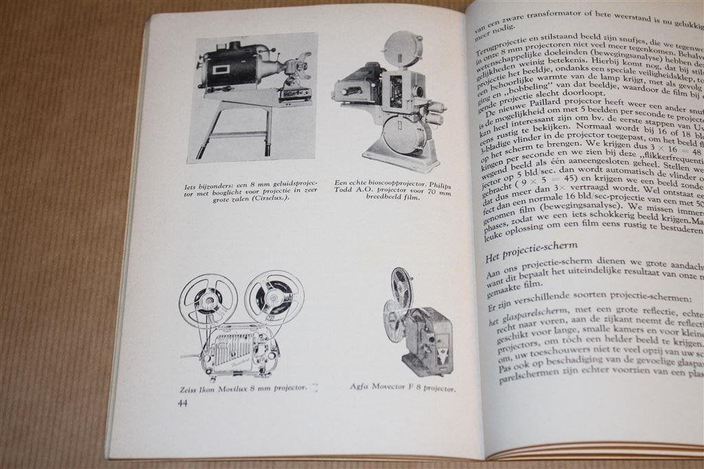 Smalfilmen door amateurs. Freddy Lievense. 1962., Ophalen of Verzenden, Gelezen, Fotografen