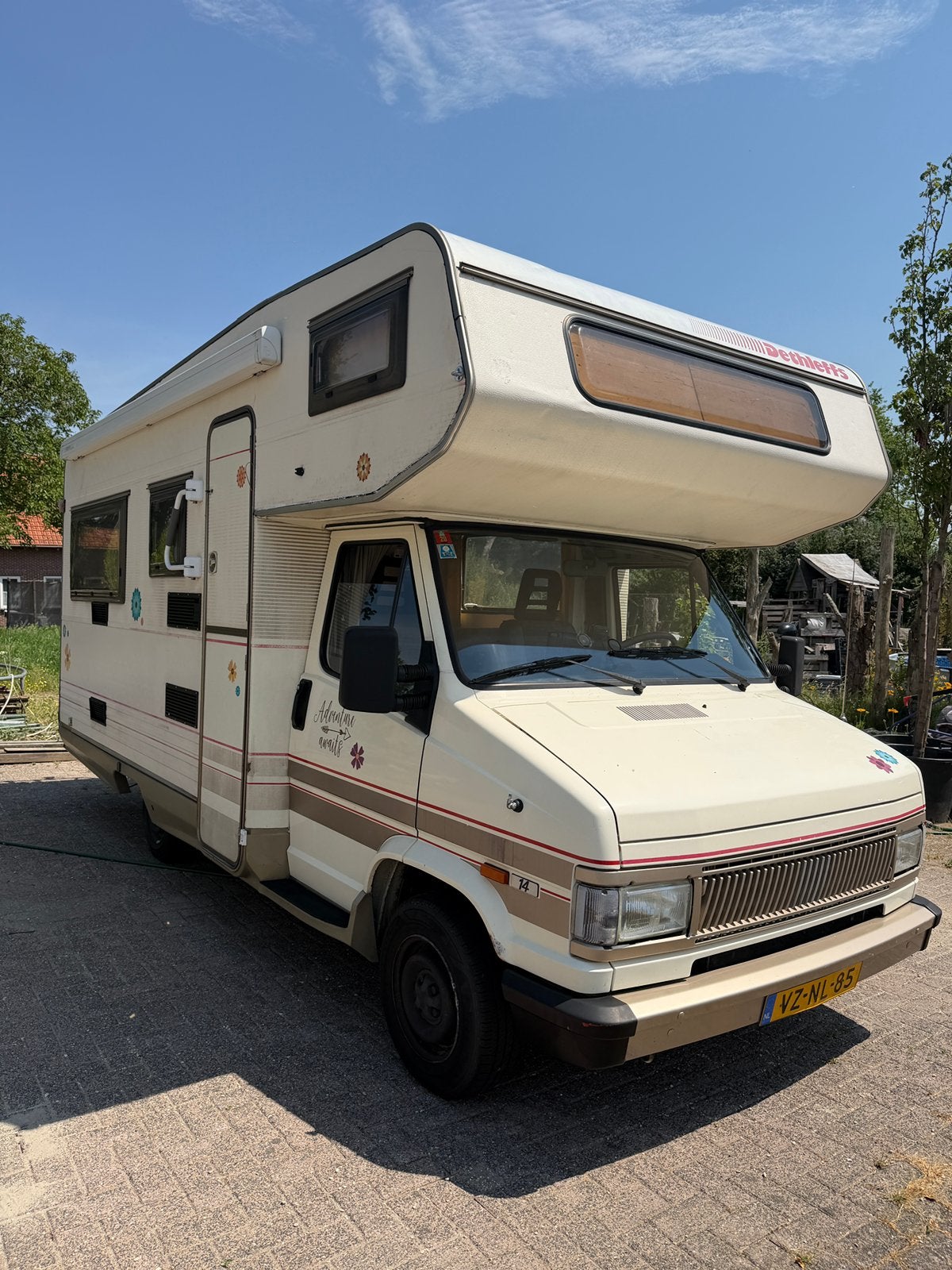 Fiat ducato camper, Fiat, Luifel, Achteruitrijcamera, Particulier