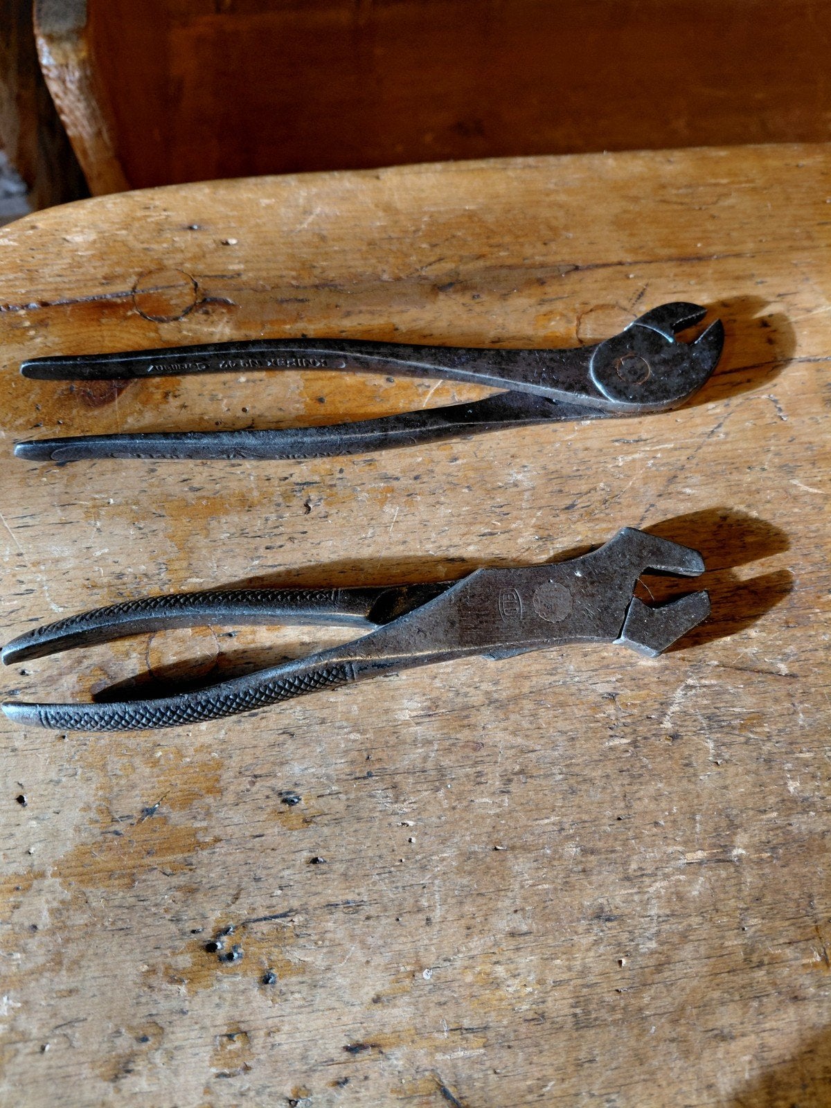 2 keer een moerentang.Knipex en ELDI., Ophalen of Verzenden